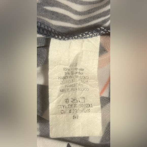 White Birch Womens Shorts Romper Size M Blue Floral Stretchy Elastic Has Pockets - Picture 6 of 13